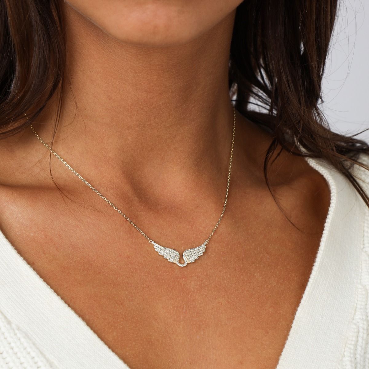 Angel Wings Necklace [18K Gold Plated]